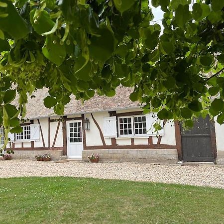 Le Colombage, Jolie Longere Pres De Giverny Eure Hardencourt-Cocherel Exteriör bild