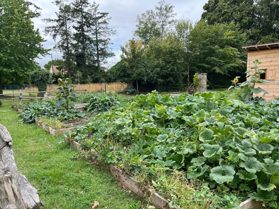 Le Colombage, Jolie Longere Pres De Giverny Eure Hardencourt-Cocherel Exteriör bild