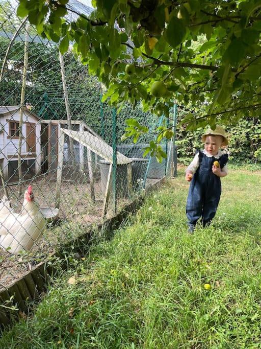 Le Colombage, Jolie Longere Pres De Giverny Eure Hardencourt-Cocherel Exteriör bild